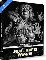 La Nuit des Morts Vivants 4K - Édition Collector Boîtier Steelbook (4K UHD + Blu-ray + Bonus Blu-ray) (FR Import) Blu-ray