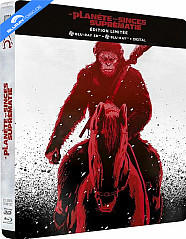 La Planète des singes: Suprématie (2017) 3D - Édition Limitée Boîtier Steelbook (Blu-ray 3D + Blu-ray + UV Copy) (FR Import) Blu-ray
