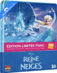 La Reine des neiges (2013) 3D - FNAC Exclusive Édition Spéciale Steelbook (Blu-ray 3D + Blu-ray) (FR Import ohne dt. Ton) Blu-ray