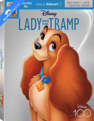 Lady and the Tramp (1955) - 100 Years of Disney - Walmart Exclusive Limited Edition Slipcover (Blu-ray + DVD + Digital Copy) (US Import ohne dt. Ton) Blu-ray