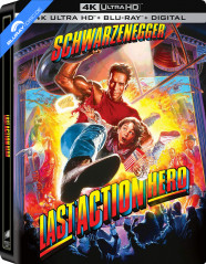 Last Action Hero (1993) 4K - Limited Edition Steelbook (4K UHD + Blu-ray + Digital Copy) (US Import) Blu-ray