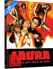 Laura - Eine Frau geht durch die Hölle (Limited Mediabook Edition) (Cover B) Blu-ray