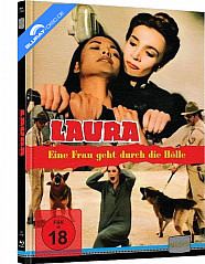 Laura - Eine Frau geht durch die Hölle (Wattierte Limited Mediabook Edition) (Cover A) Blu-ray