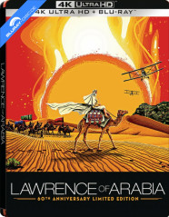 Lawrence of Arabia (1962) 4K - 60th Anniversary - Limited Edition Steelbook (4K UHD + Blu-ray + Bonus Blu-ray) (HK Import) Blu-ray