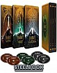 Le Hobbit - La Trilogie 4K - Theatrical and Extended Cut - Coffret Édition Boîtier Steelbook (FR Import) Blu-ray