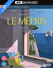 Le Mépris 4K - 60th Anniversary Vintage World Cinema Edition (4K UHD + Blu-ray) (UK Import) Blu-ray