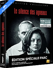 Le Silence des agneaux 4K - FNAC Exclusive Édition Collector Limitée Steelbook (4K UHD + Blu-ray + Bonus Blu-ray) (FR Import ohne dt. Ton) Blu-ray