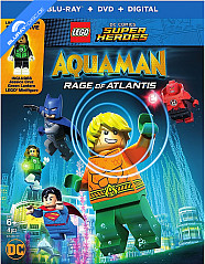 Lego DC Comics Superheroes: Aquaman - Rage of Atlantis (Blu-ray + DVD + Digital Copy) (US Import) Blu-ray