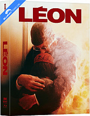 Léon: The Professional 4K - Manta Lab Exclusive #57 Limited Edition Double Lenticular Fullslip Steelbook (4K UHD + Blu-ray) (HK Import ohne dt. Ton) Blu-ray