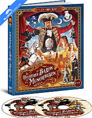 Les Aventures du Baron de Munchausen (1988) - Édition Limitée Mediabook (Blu-ray + DVD) (FR Import ohne dt. Ton) Blu-ray