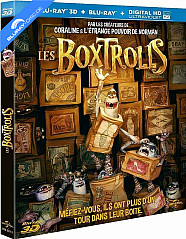 Les Boxtrolls (2014) 3D (Blu-ray 3D + Blu-ray + Digital Copy) (FR Import) Blu-ray