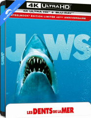 Les Dents de la mer 4K - Édition 45ème Anniversaire Boîtier Steelbook (4K UHD + Blu-ray) (FR Import ohne dt. Ton) Blu-ray