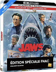 Les Dents de la mer 4K - FNAC Exclusive 50ème Anniversaire Édition Spéciale Limitée Collector Steelbook (4K UHD + Blu-ray) (FR Import ohne dt. Ton) Blu-ray