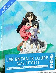 Les Enfants Loups - Ame et Yuki 4K - Édition Limitée Steelbook (4K UHD + Blu-ray) (FR Import) Blu-ray