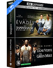 Les Evadés 4K + La Ligne Verte (1999) 4K (4K UHD + Blu-ray) (FR Import) Blu-ray