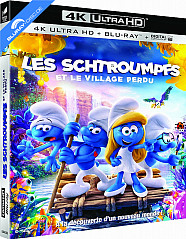 Les Schtroumpfs et Le Village Perdu 4K (4K UHD + Blu-ray + Digital Copy) (FR Import) Blu-ray