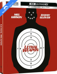 Lethal Weapon (1987) 4K - Theatrical and Director's Cut - Limited Edition Steelbook (4K UHD + Blu-ray) (TH Import) Blu-ray