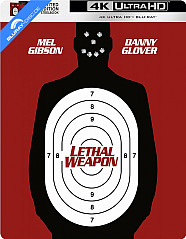 Lethal Weapon (1987) 4K - Theatrical and Director's Cut - Limited Edition Steelbook (4K UHD + Blu-ray) (UK Import ohne dt. Ton) Blu-ray
