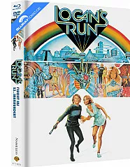 Logan's Run - Flucht ins 23. Jahrhundert (Limited Mediabook Edition) (Cover B) (Blu-ray + DVD) Blu-ray