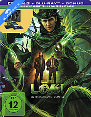 Loki - Die komplette zweite Staffel 4K (Limited Steelbook Edition) (4K UHD + Blu-ray) Blu-ray