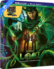 Loki: Saison 2 4K - Édition Limitée Steelbook (4K UHD + Blu-ray) (FR Import) Blu-ray