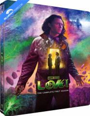 Loki: The Complete First Season 4K - Amazon Exclusive Limited Poster Edition Steelbook (4K UHD) (JP Import ohne dt. Ton) Blu-ray