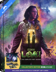 Loki: The Complete First Season 4K - Limited Edition Steelbook (4K UHD) (US Import ohne dt. Ton)