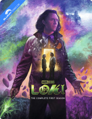 Loki: The Complete First Season - Amazon Exclusive Limited Collector's Edition Steelbook (JP Import ohne dt. Ton) Blu-ray