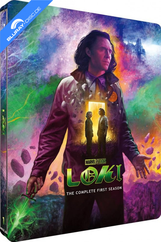Loki: The Complete First Season - Amazon Exclusive Limited Poster Edition Steelbook (JP Import ohne dt. Ton)