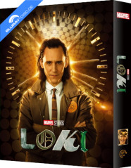 Loki: The Complete First Season - Blufans Premium Collection #04 Limited Edition Double Lenticular Fullslip Steelbook (CN Import ohne dt. Ton) Blu-ray