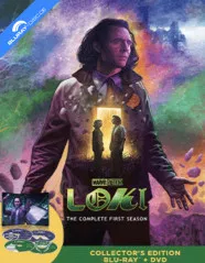 Loki: The Complete First Season - Disney Movie Club Exclusive Limited Edition Steelbook (Blu-ray + DVD) (US Import ohne dt. Ton) Blu-ray
