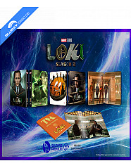 Loki: The Complete Second Season - Blufans Premium Collection #05 Limited Edition Double Lenticular Fullslip Steelbook (CN Import ohne dt. Ton) Blu-ray