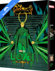 Loki: The Complete Second Season - Blufans Premium Collection #05 Limited Edition Lenticular Fullslip Steelbook (CN Import ohne dt. Ton) Blu-ray