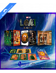 Loki: The Complete Second Season - Blufans Premium Collection #05 Limited Edition Lenticular Fullslip Steelbook (CN Import ohne dt. Ton) Blu-ray