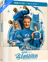 Los 4 Fantásticos: Primeros Pasos 4K - Edición Metálica (4K UHD + Blu-ray) (ES Import ohne dt. Ton) Blu-ray
