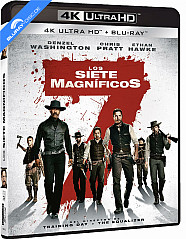 Los siete magníficos (2016) 4K (4K UHD + Blu-ray) (ES Import)