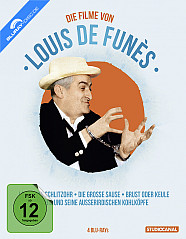 Louis de Funès Edition (4-Filme Set) Blu-ray