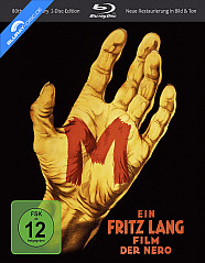 M - Eine Stadt sucht einen Mörder (80th Anniversary 2-Disc-Edition) (Limited Mediabook Edition) (Blu-ray + Bonus-DVD) Blu-ray