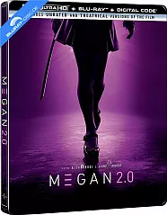 M3GAN 2.0 4K - Theatrical and Unrated - Limited Edition Steelbook (4K UHD + Blu-ray + Digital Copy) (US Import ohne dt. Ton) Blu-ray