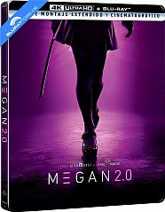 M3GAN 2.0 4K - Theatrical and Unrated - Edición Metálica (4K UHD + Blu-ray) (ES Import) Blu-ray