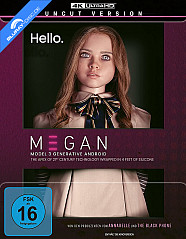 M3GAN 4K (Unrated + Kinofassung) (Limited Steelbook Edition) (4K UHD) Blu-ray