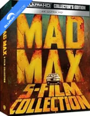 Mad Max 4K - 5-Film Collection - Limited Edition Digipak (4K UHD + Bonus Blu-ray) (UK Import ohne dt. Ton) Blu-ray