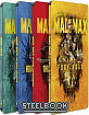 Mad Max Anthology 4K - Limited Edition Steelbook - Collection Set (4K UHD + Blu-ray) (TW Import) Blu-ray