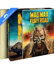 Mad Max: Fury Road (2015) 4K - Theatrical Cut and Black & Chrome Edition - HDzeta Exclusive Gold Label Double Lenticular Fullslip Steelbook (4K UHD + Blu-ray) (CN Import ohne dt. Ton) Blu-ray