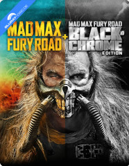 Mad Max: Fury Road (2015) - Theatrical Cut and Black & Chrome Edition - Zavvi Exclusive Limited Edition Steelbook (Blu-ray + UV Copy) (UK Import ohne dt. Ton) Blu-ray