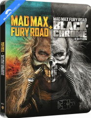 Mad Max: Fury Road (2015) - Theatrical Cut and Black & Chrome Edition - Limited Edition Steelbook (KR Import ohne dt. Ton) Blu-ray