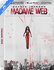 Madame Web 4K - Limited Edition Steelbook (4K UHD + Blu-ray + Digital Copy) (US Import ohne dt. Ton) Blu-ray