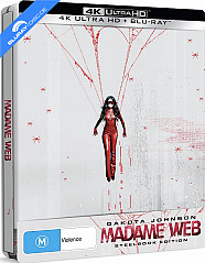 Madame Web 4K - JB Hi-Fi Exclusive Limited Edition Steelbook (4K UHD + Blu-ray) (AU Import ohne dt. Ton) Blu-ray