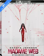 Madame Web 4K - Limited Edition Steelbook (4K UHD + Blu-ray) (HK Import ohne dt. Ton) Blu-ray