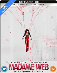 Madame Web 4K - Limited Edition Steelbook (4K UHD + Blu-ray) (UK Import ohne dt. Ton) Blu-ray